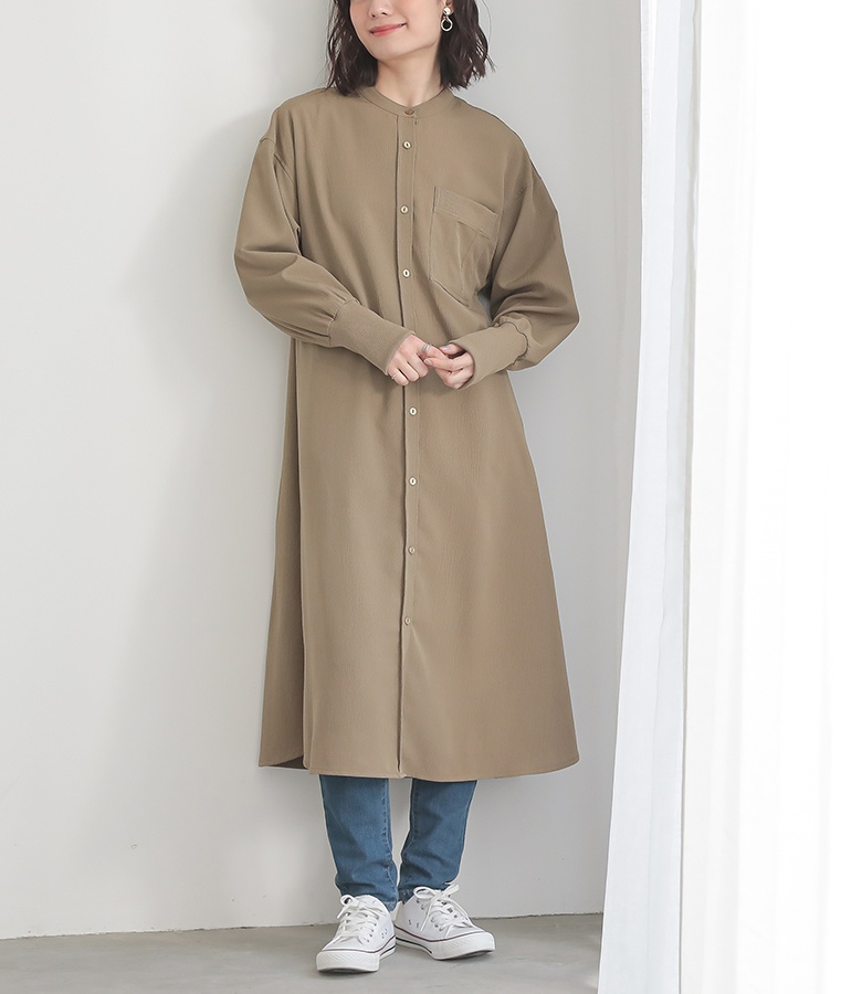 osharewalker（オシャレウォーカー） シャツ ワンピース 長袖