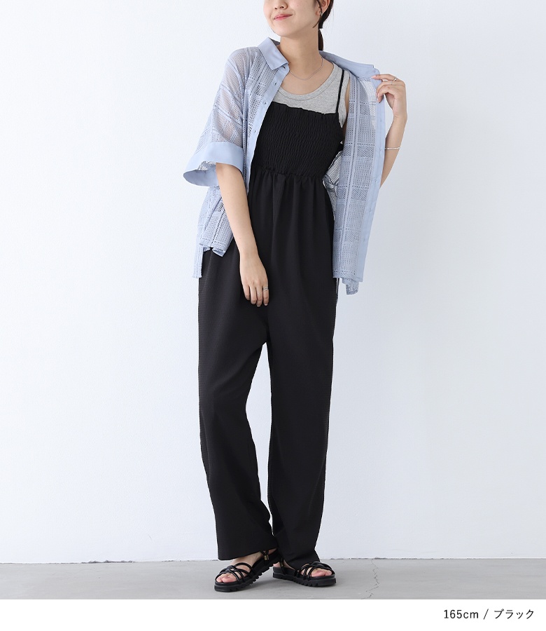 osharewalker（オシャレウォーカー） サロペット パンツ レディース 夏