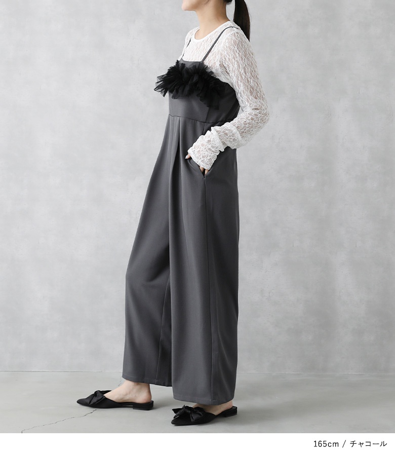 osharewalker（オシャレウォーカー） サロペット パンツ レディース 春 