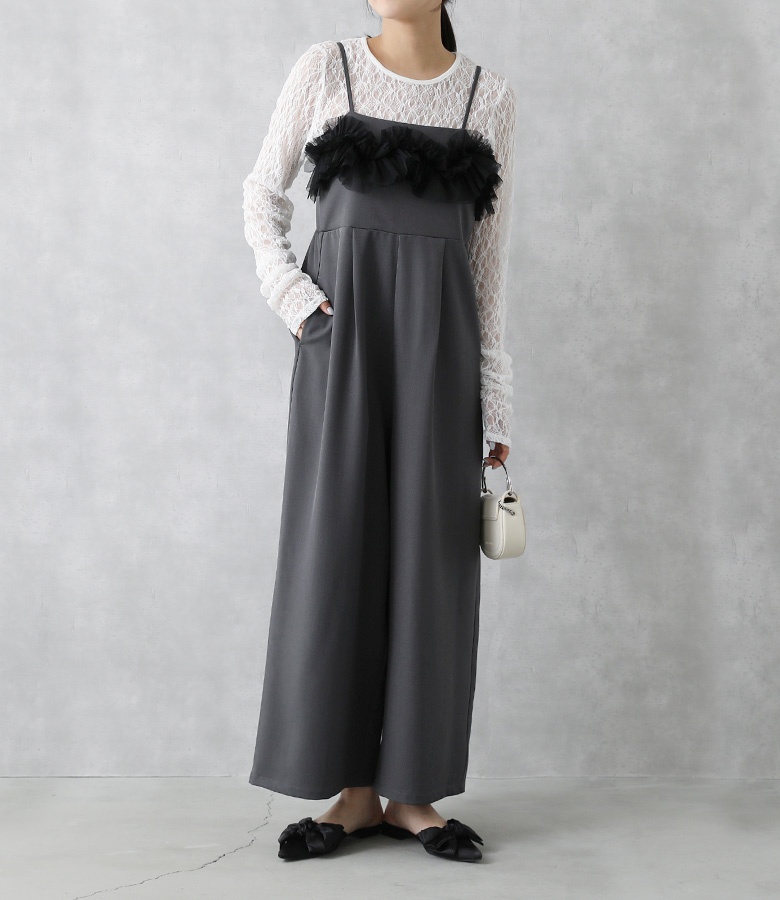 osharewalker（オシャレウォーカー） サロペット パンツ レディース 春