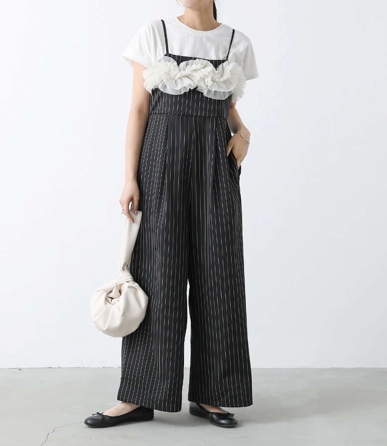 osharewalker（オシャレウォーカー） サロペット パンツ レディース 春