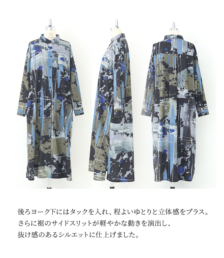 ワンピース レディース 春 秋 ドレス 長袖 ...の詳細画像2