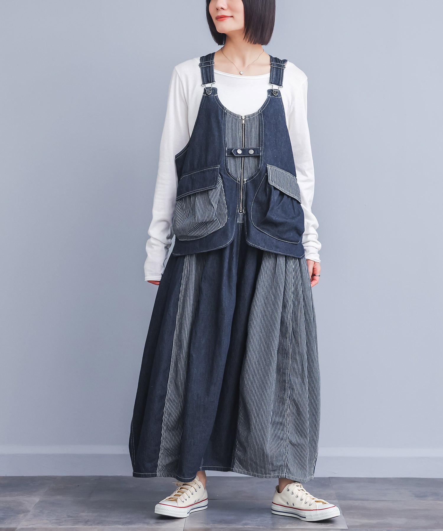 osharewalker（オシャレウォーカー） ジャンパースカート レディース