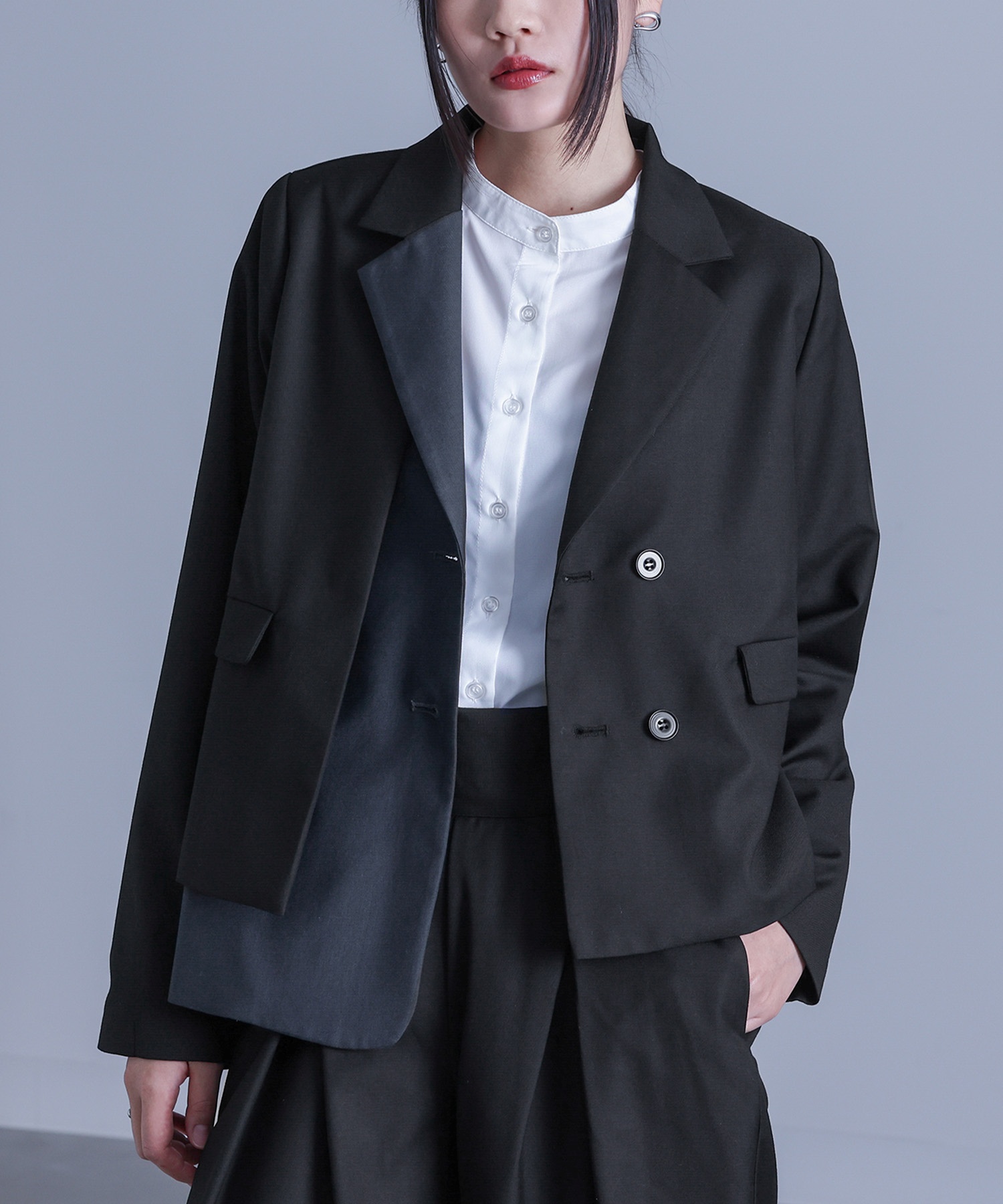 osharewalker ジャケット レディース テーラード セットアップ