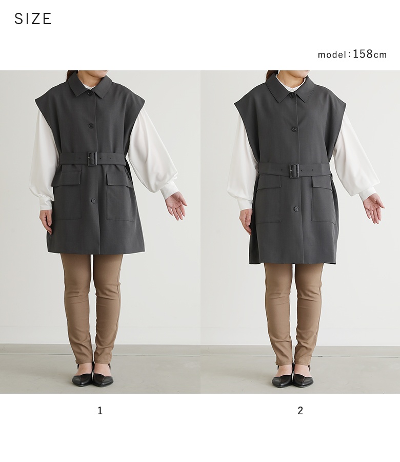 osharewalker ジレ レディース トップス ライトアウター ベスト