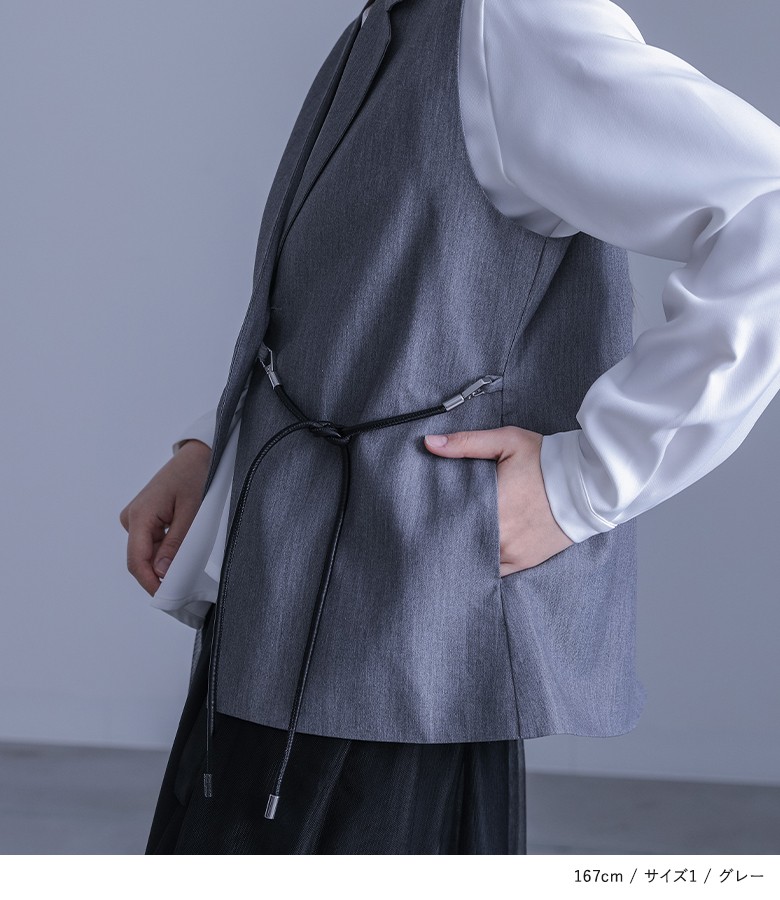 osharewalker ジレ レディース トップス ライトアウター ベスト osharewalker ジレ レディース トップス ライトアウター ベスト