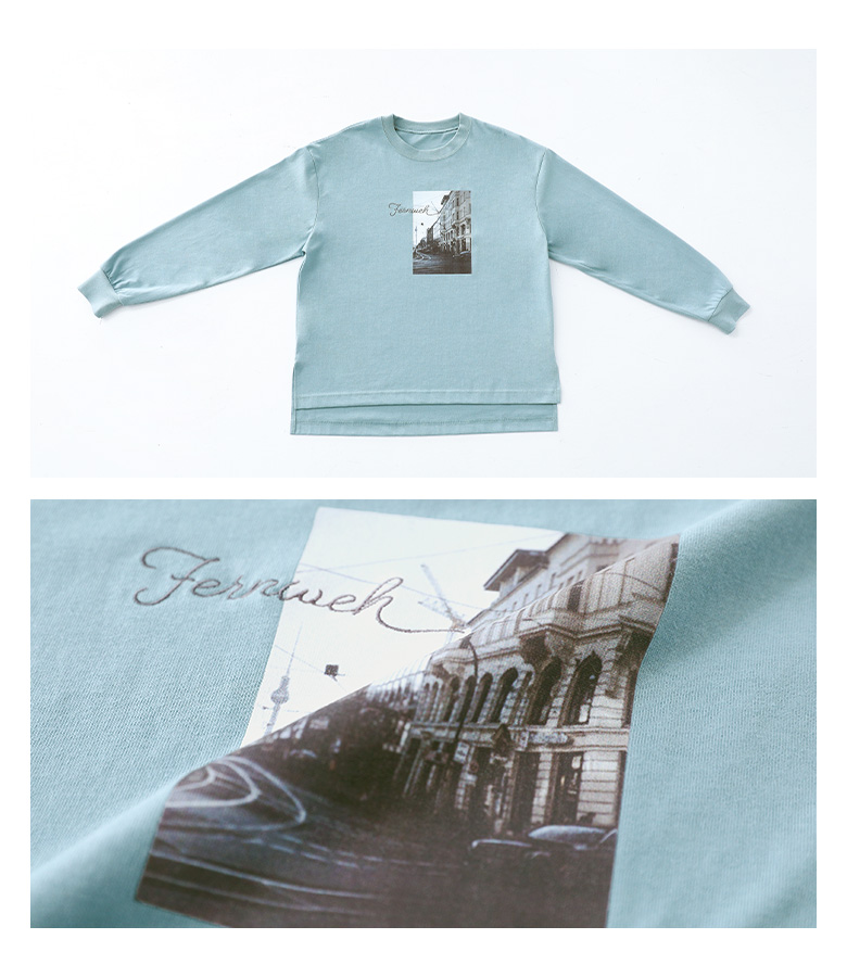 トップス カットトップス 長袖 レディース カットソー Tシャツ ロンT ロゴT シンプル 刺繍 着回し「メール便可」「10」 | osharewalker | 20