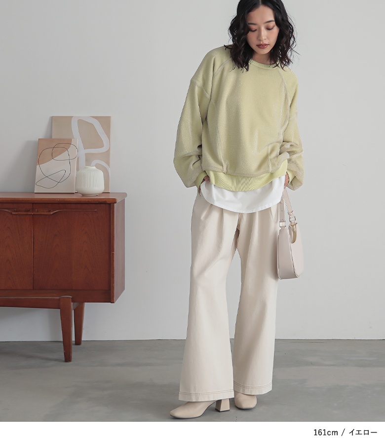 osharewalker スウェット レディース トップス トレーナー 長袖