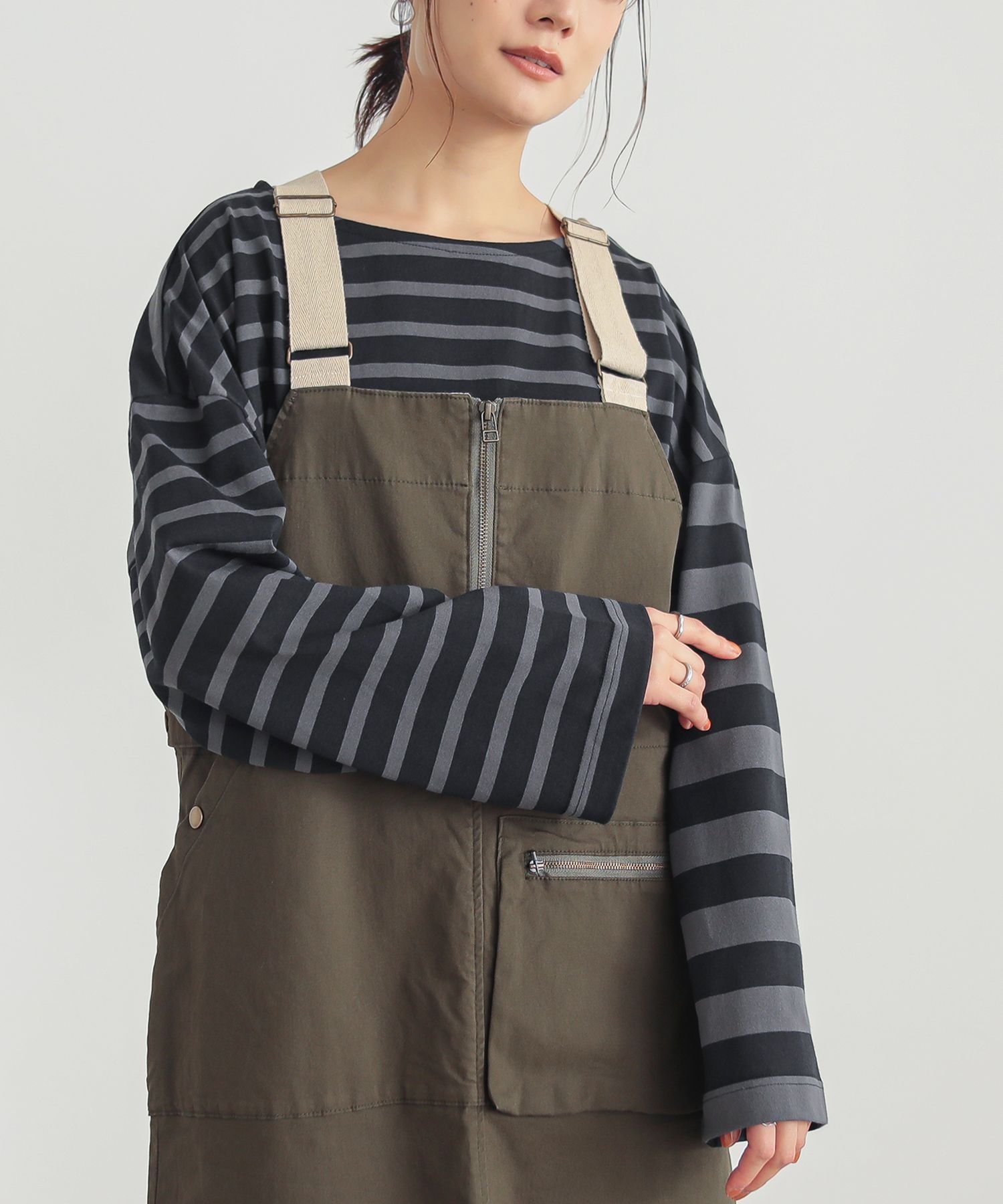 osharewalker トップス カットトップス 長袖 レディース