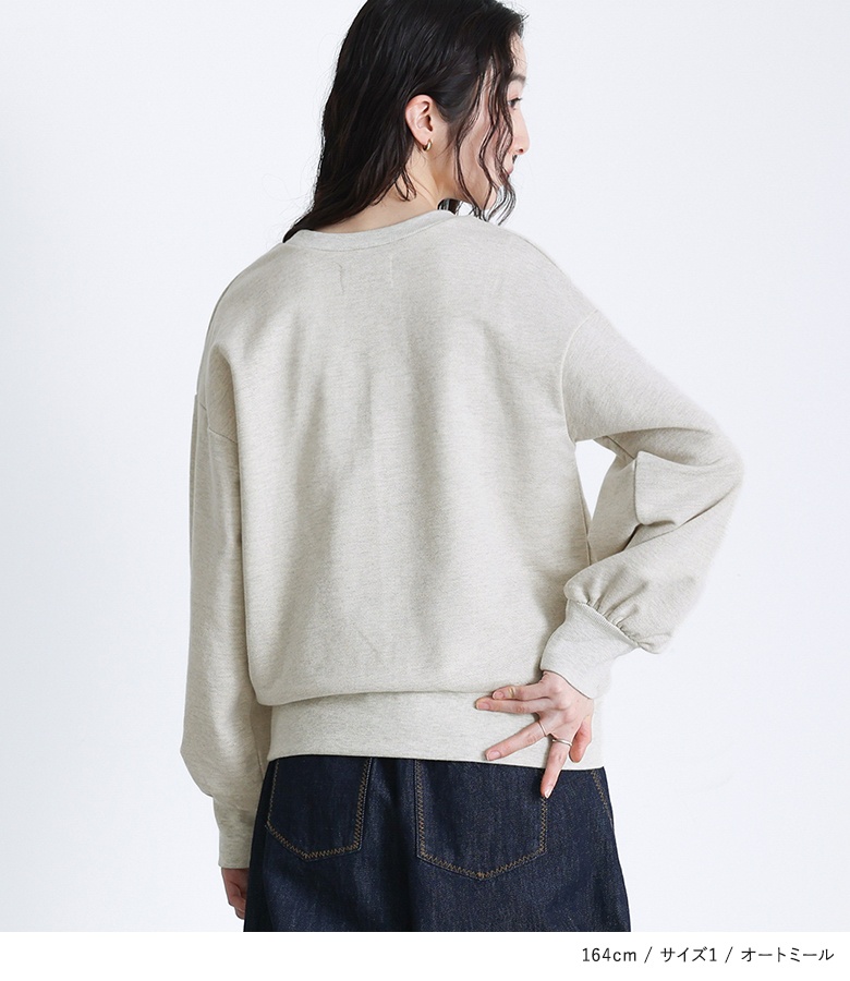 osharewalker スウェット レディース トップス トレーナー 長袖