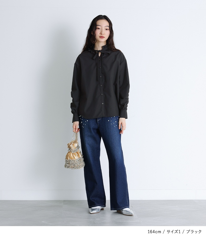 osharewalker ブラウス レディース トップス 長袖 シャツ