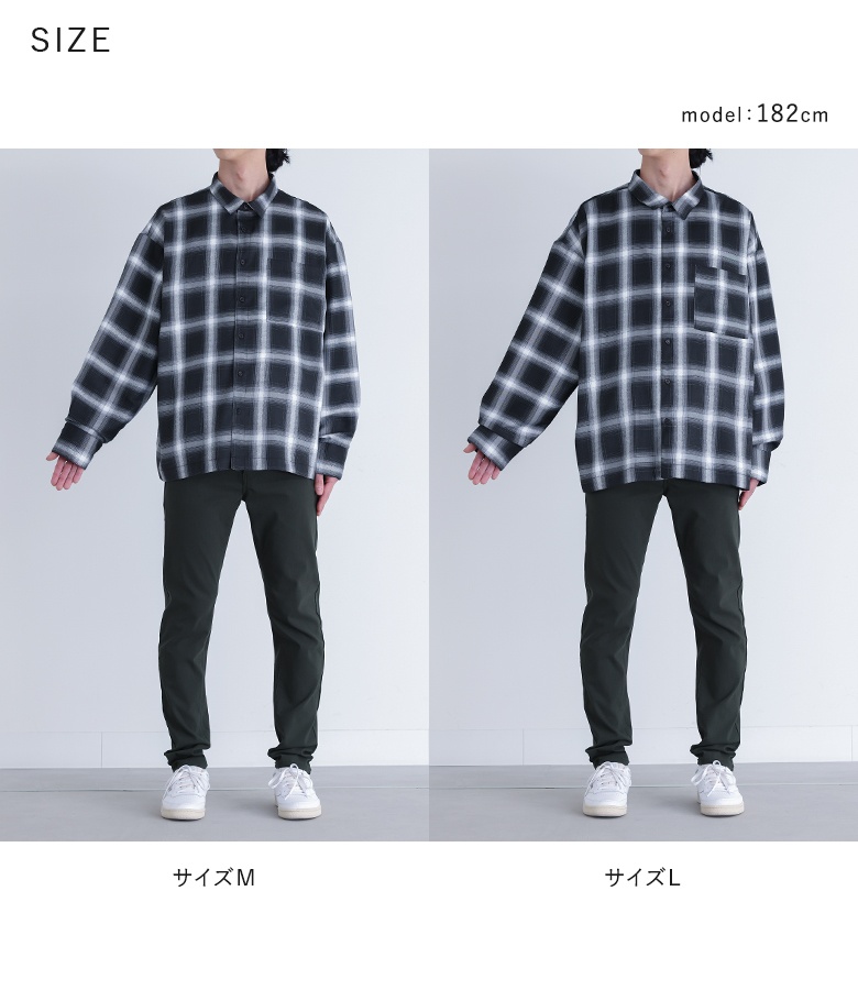 osharewalker（オシャレウォーカー） シャツ メンズ トップス 長袖