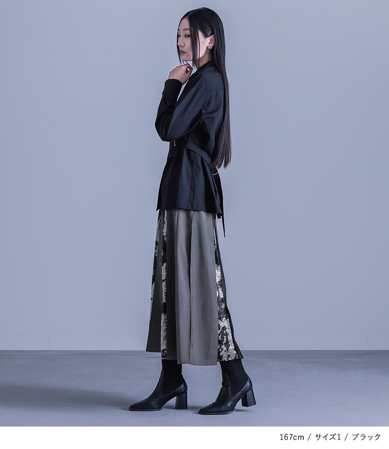 シャツ レディース トップス ブラウス 長袖 ベルト ロングシーズン ウエストシェイプ オケージョン「メール便可」「10」 | osharewalker | 07