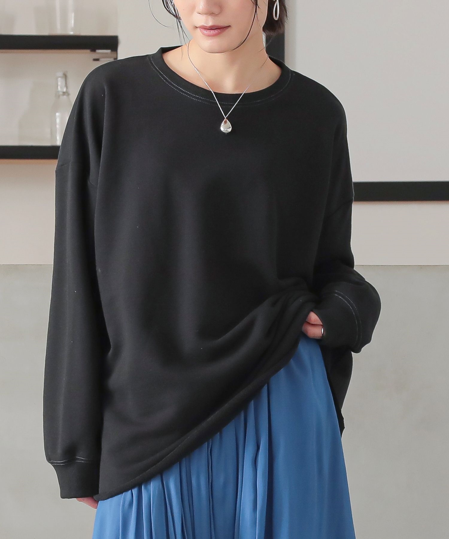 (トレスパス) Trespass レディース Gretta マール ラウンドネック 長袖 スウェットシャツ トレーナー TP5742 (ピュー osharewalker スウェット レディース トップス 長袖 トレーナー