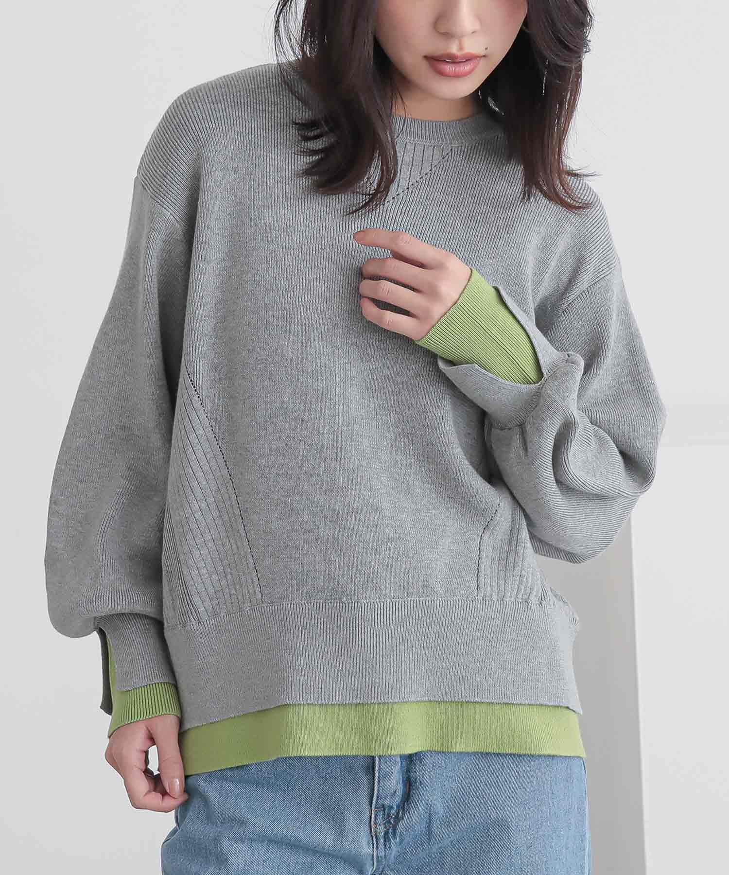 osharewalker（オシャレウォーカー） ニット 長袖 レディース 春 秋 冬