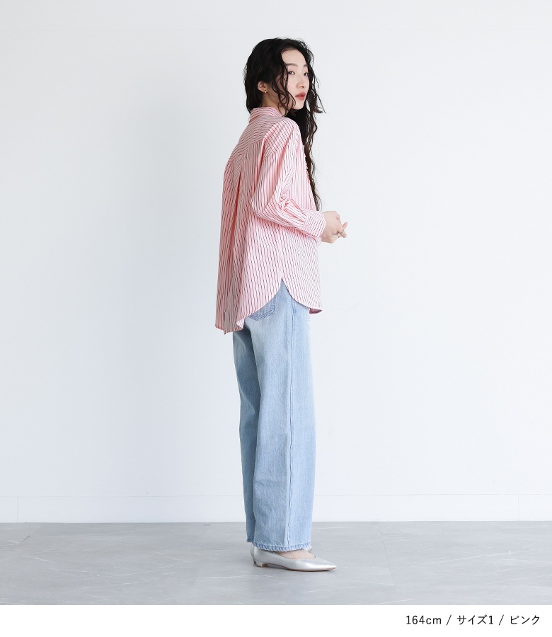 osharewalker シャツ レディース トップス ブラウス 長袖