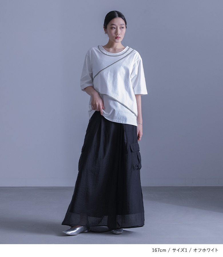Tシャツ 半袖 レディース 春 夏 40代 5...の詳細画像4