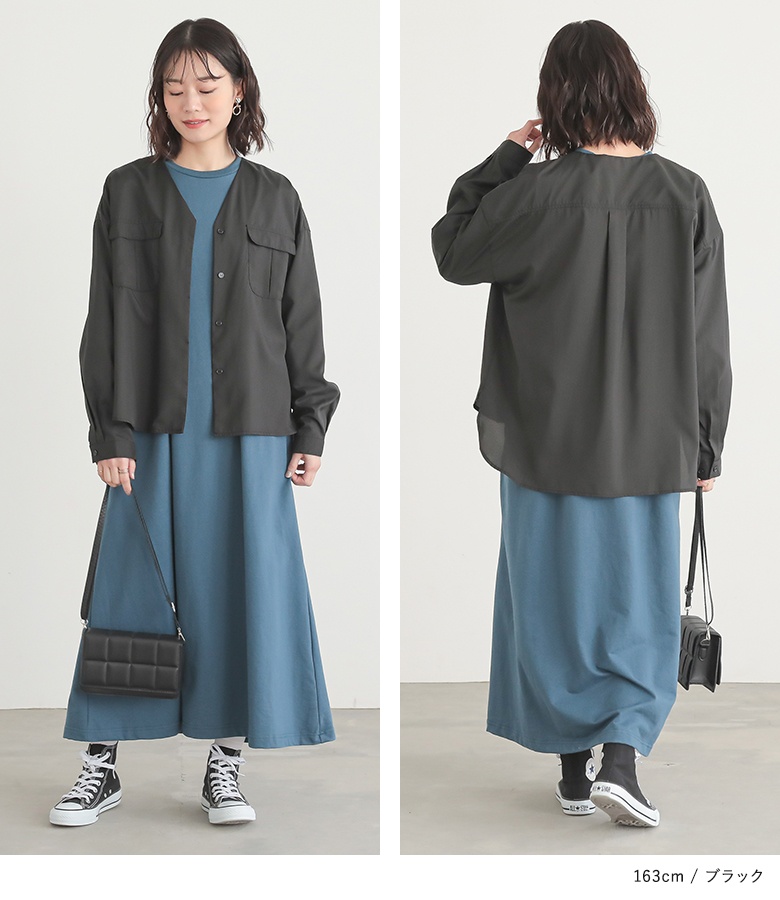 (ブルーク・タバナー) Brook Taverner レディース Anna ポロシャツ 長袖 トップス PC5849 (ブラック) Urban lady blouse (Navy) – Audire