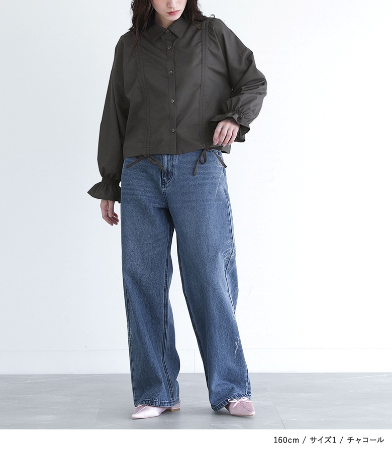 (ブルーク・タバナー) Brook Taverner レディース Anna ポロシャツ 長袖 トップス PC5849 (ブラック) Urban lady blouse (Navy) – Audire