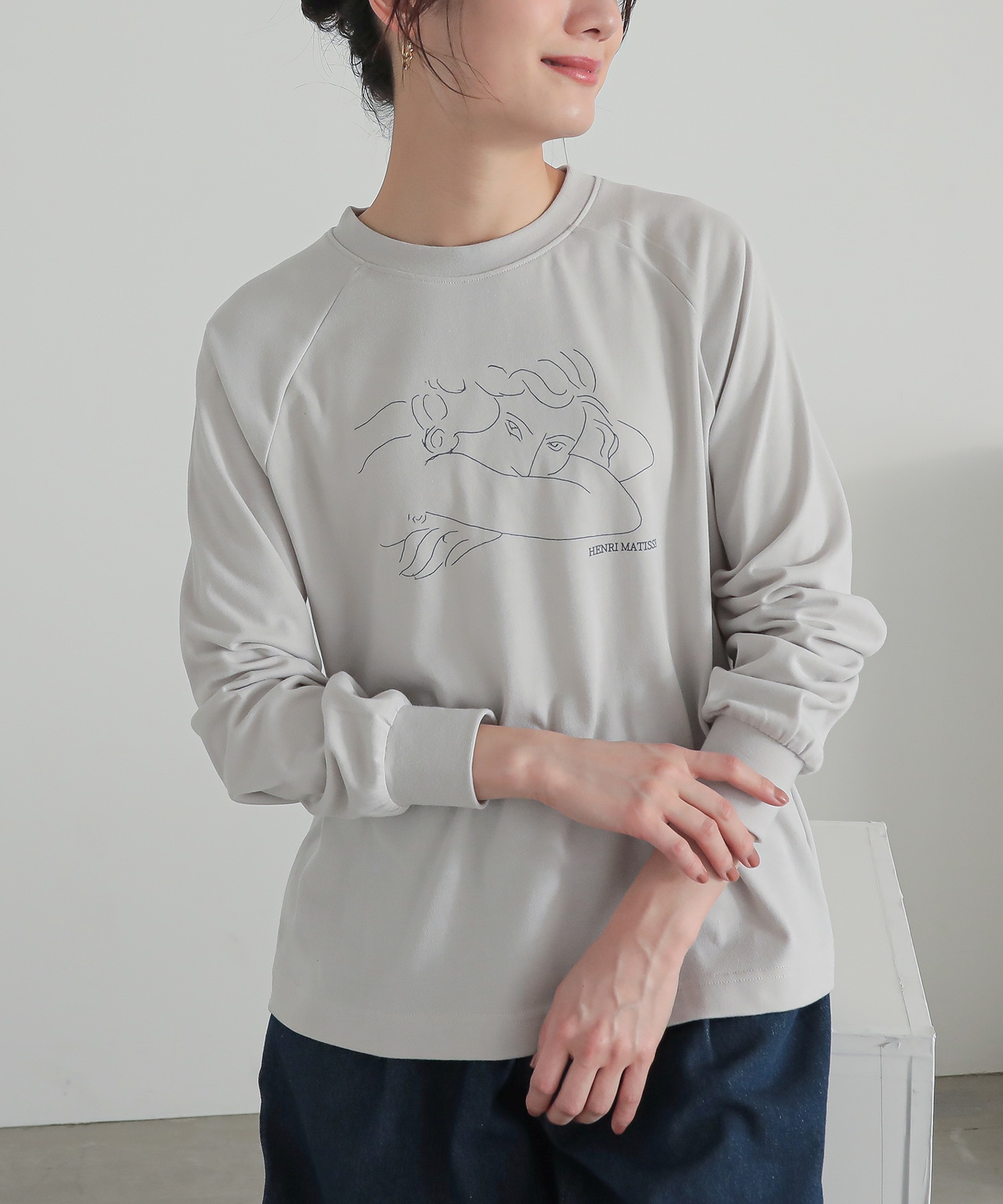 楽天市場】【mily bilet】 tシャツ レディース 長袖 リブ