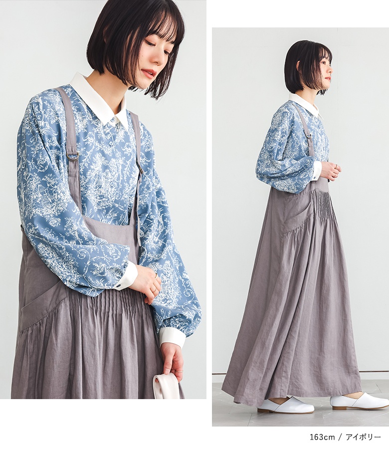 【売切り希望】snidel トワルドジュイ柄ブラウス【公式サイト完売品】 ジュリアブティック JULIA BOUTIQUE トワルドジュイ柄肩スリット