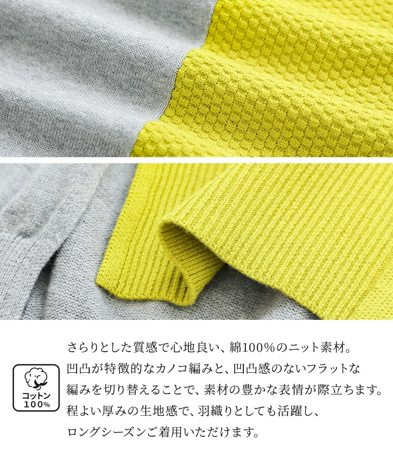 カーディガン 長袖 レディース 春 秋 黒 ニ...の詳細画像5