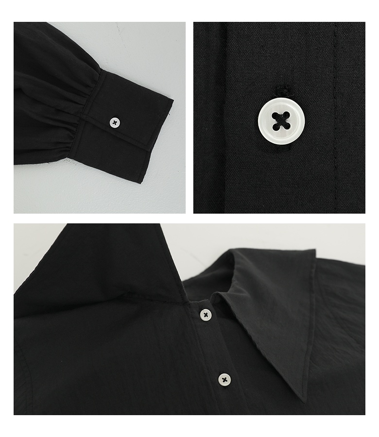 ブラウス レディース 布帛トップス 長袖ブラウス セーラー襟 セーラーカラー 襟付き ぽわん袖 ボリューム袖 春 秋 オシャレウォーカー「メール便可」「10」 | osharewalker | 19