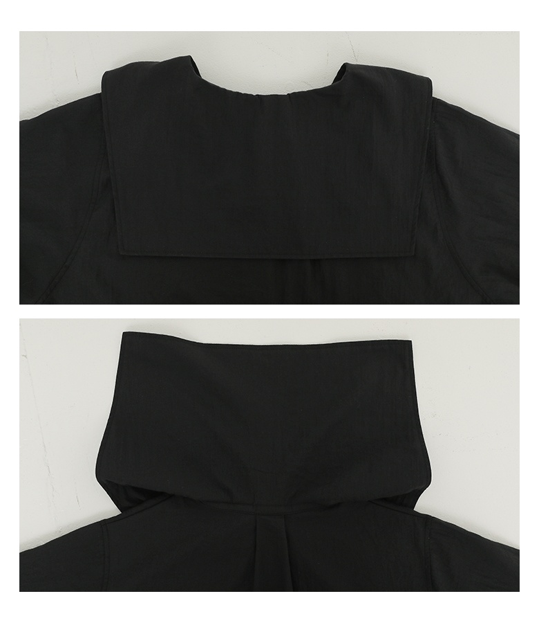 ブラウス レディース 布帛トップス 長袖ブラウス セーラー襟 セーラーカラー 襟付き ぽわん袖 ボリューム袖 春 秋 オシャレウォーカー「メール便可」「10」 | osharewalker | 20