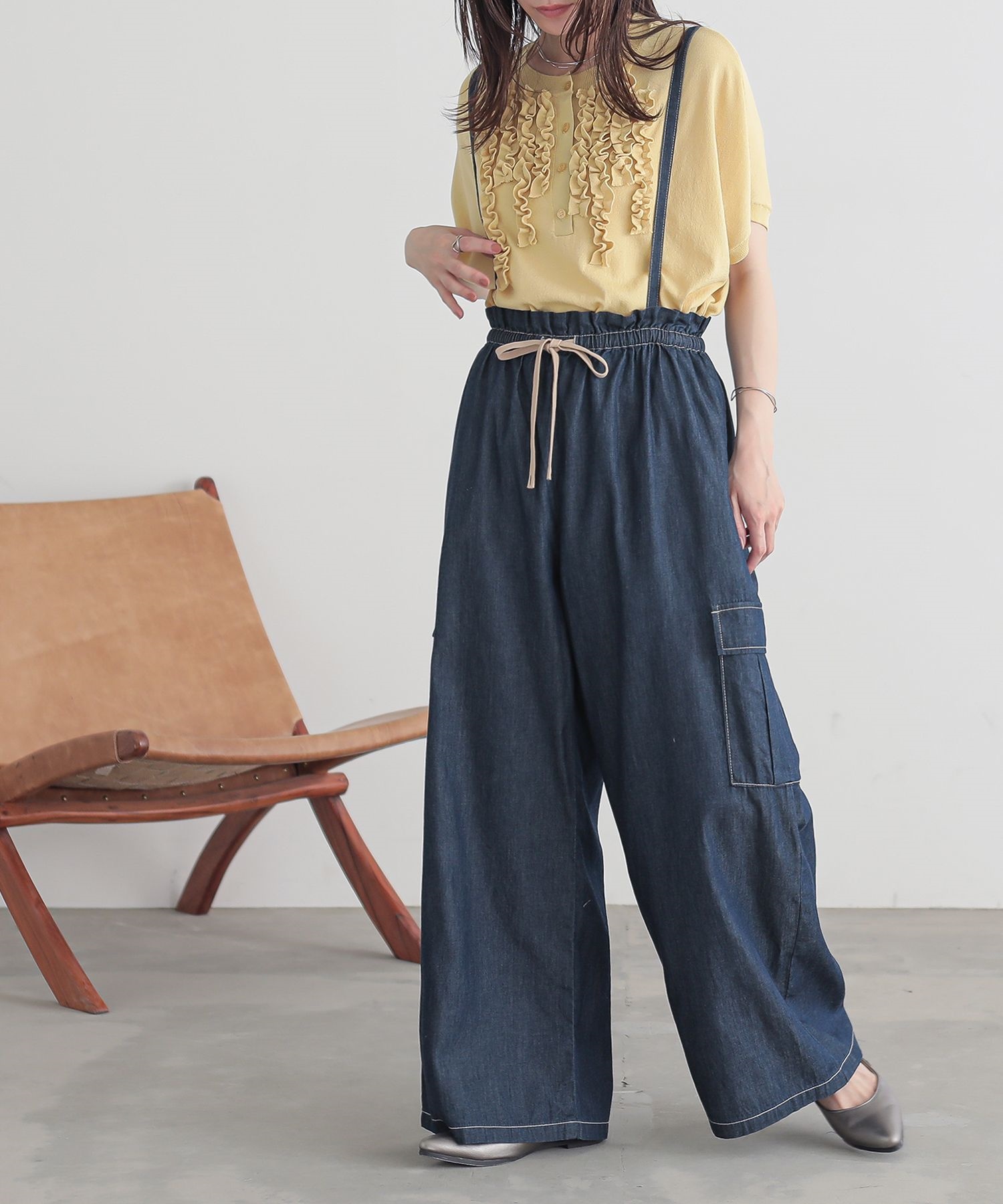 osharewalker（オシャレウォーカー） デニム パンツ レディース
