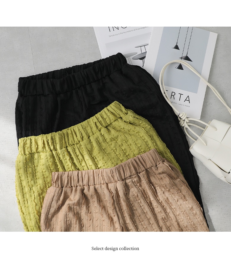 ロングパンツ レディース ボトムス ロング丈 ストレートパンツ ズボン 長ズボン 縦フリル フリルデザイン 春 夏 オシャレウォーカー「メール便不可」「30」 | osharewalker | 16