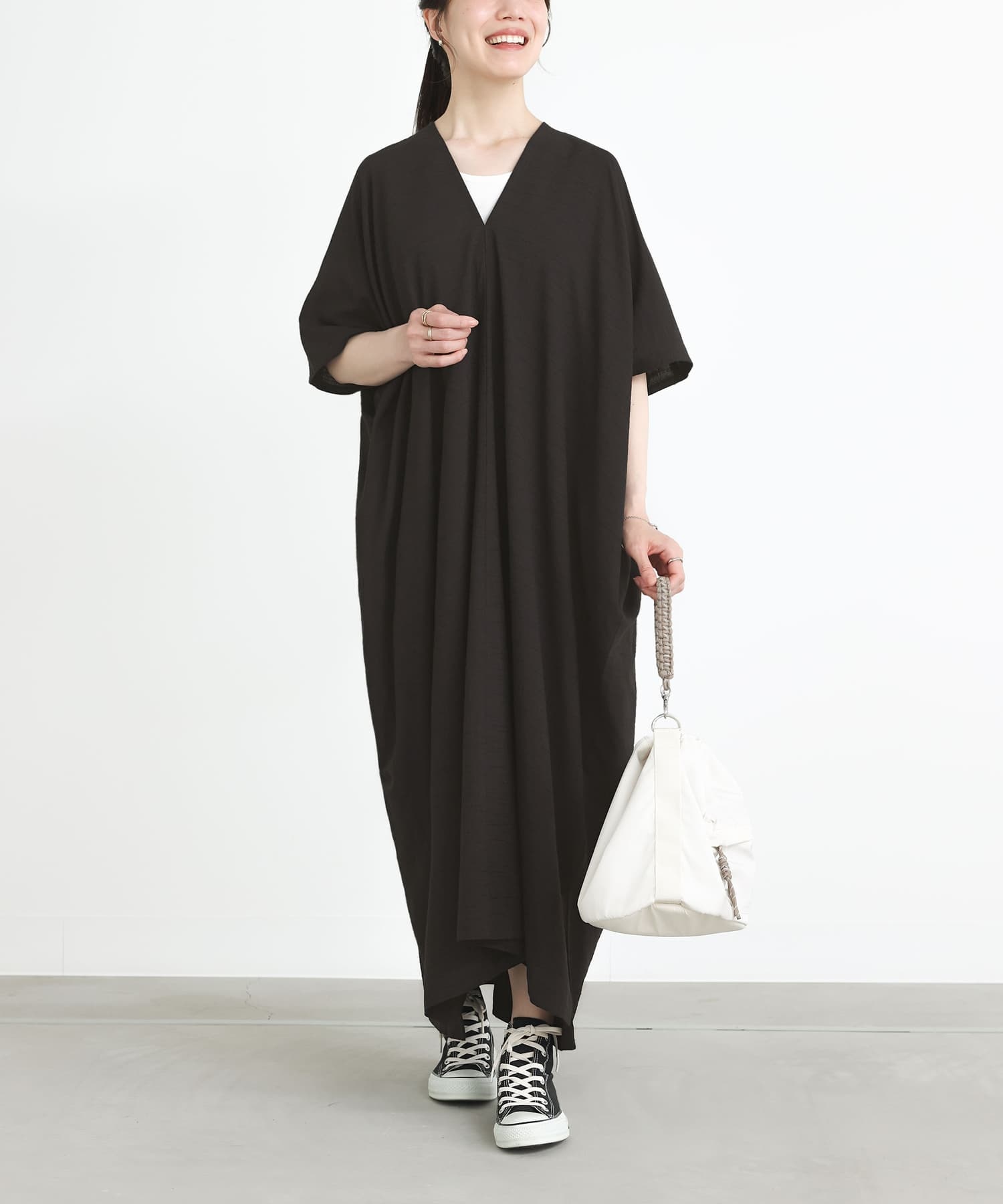 osharewalker ワンピース ロングワンピース レディース 半袖