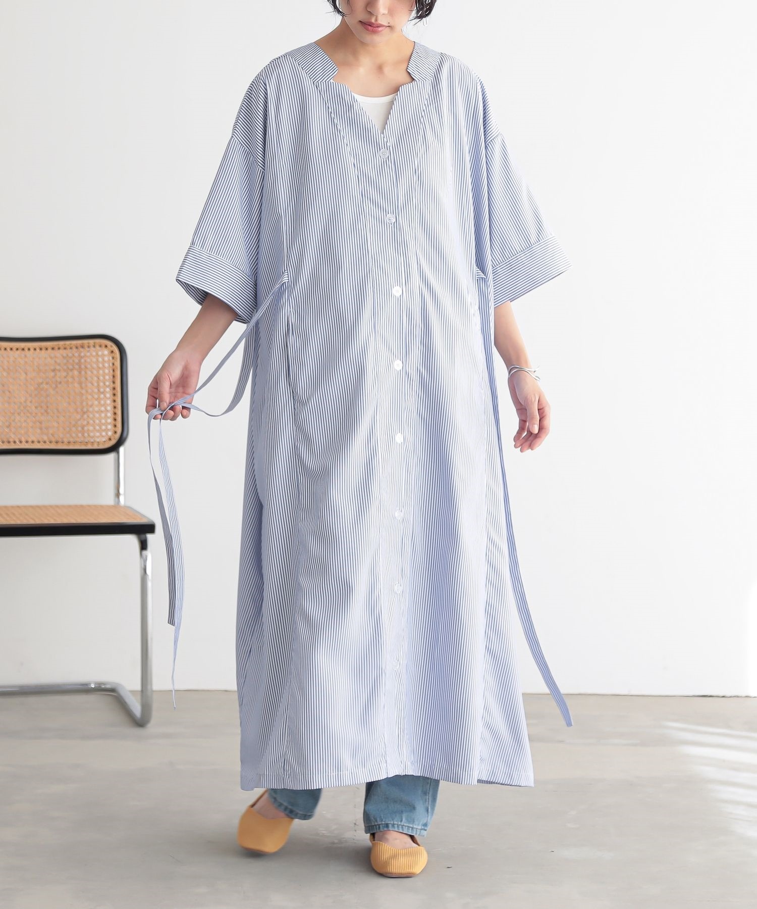 osharewalker ワンピース レディース 夏 きれいめ ドレス 半袖