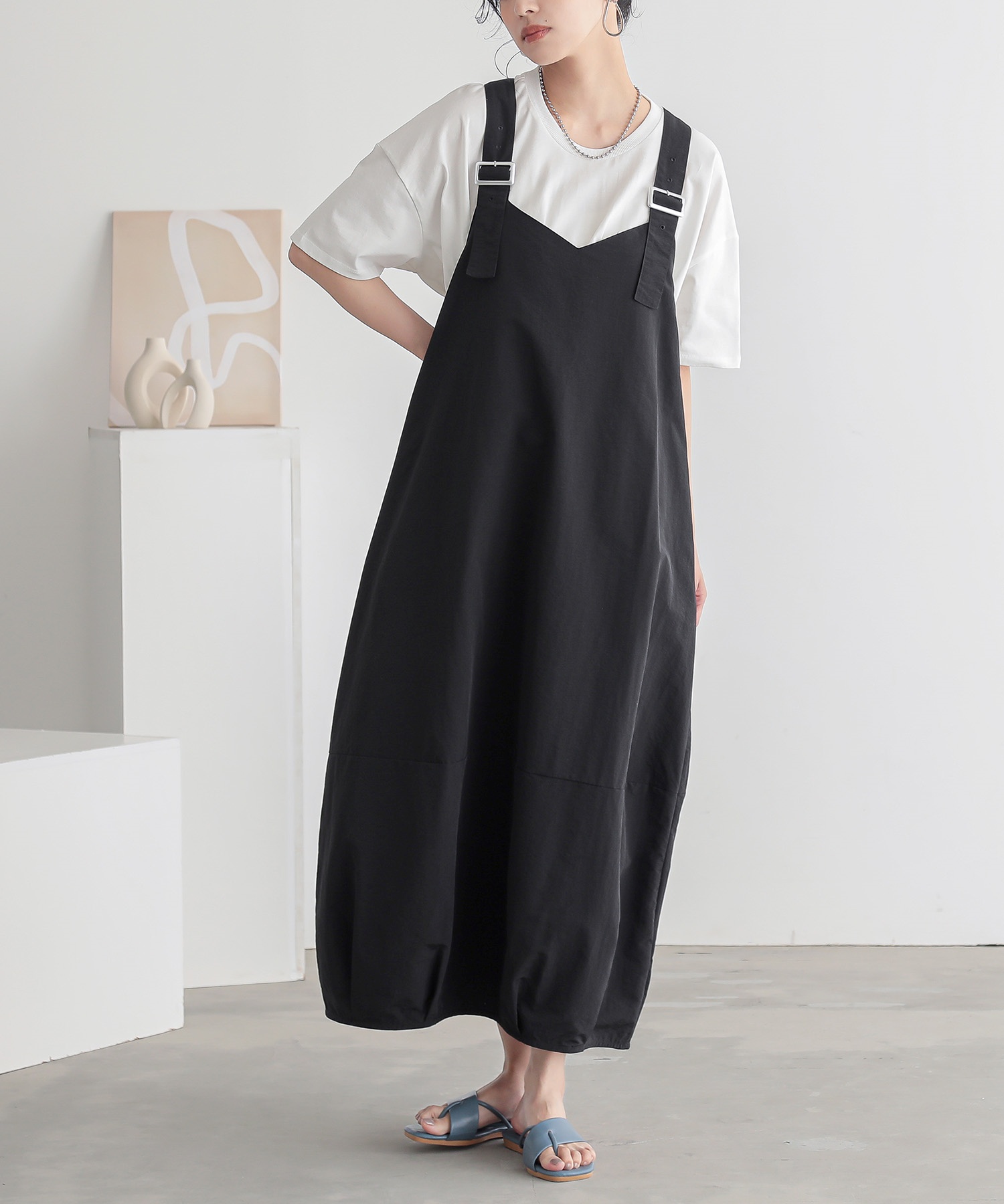 ニャンコロリンおまとめ　ayane　ワンピース/ジャンスカ osharewalker ジャンパースカート レディース ジャンスカ