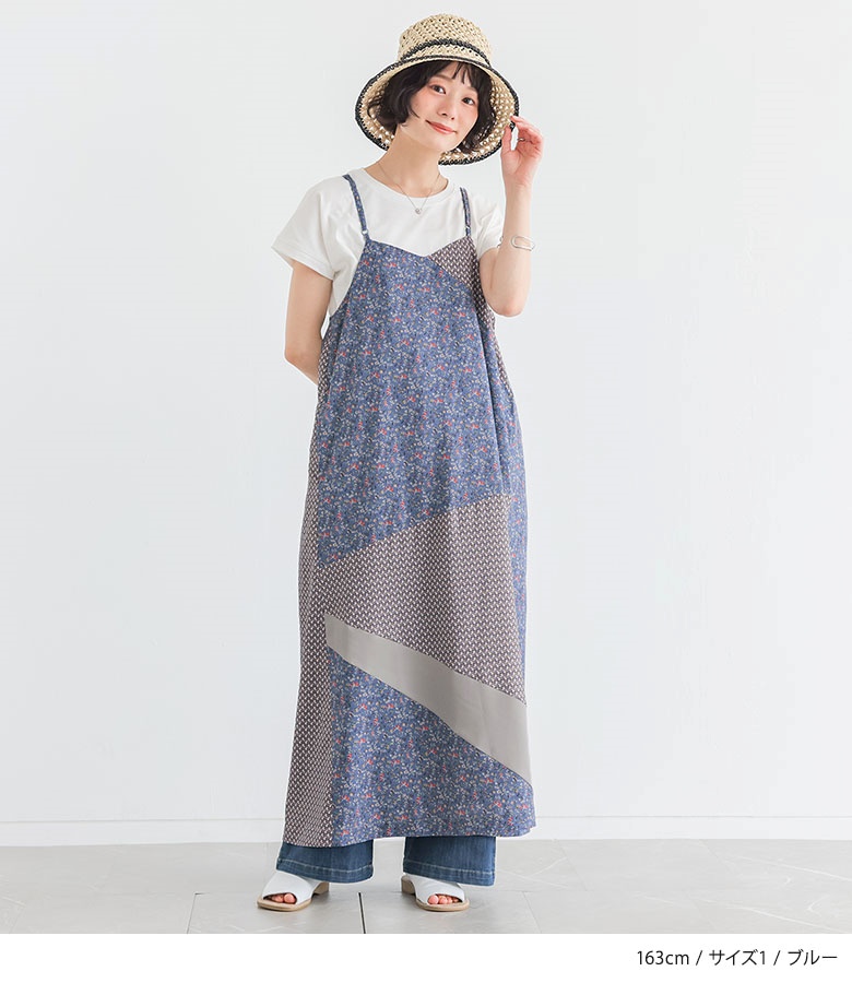 ワンピース ノースリーブ レディース 夏 春 ...の詳細画像5