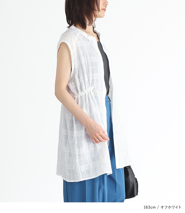 「感謝価格」ベスト ジレ トップス レディース...の詳細画像3