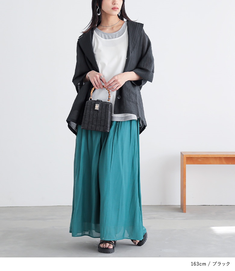 芽風♡ジャケット　羽織り シャリストライプ ジャケット|芽風 | Sensounico ONLINE STORE