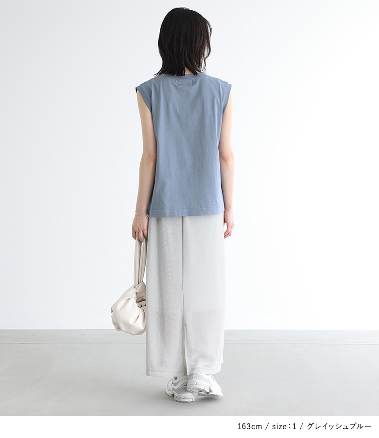 Tシャツ トップス レディース カットソー プ...の詳細画像5