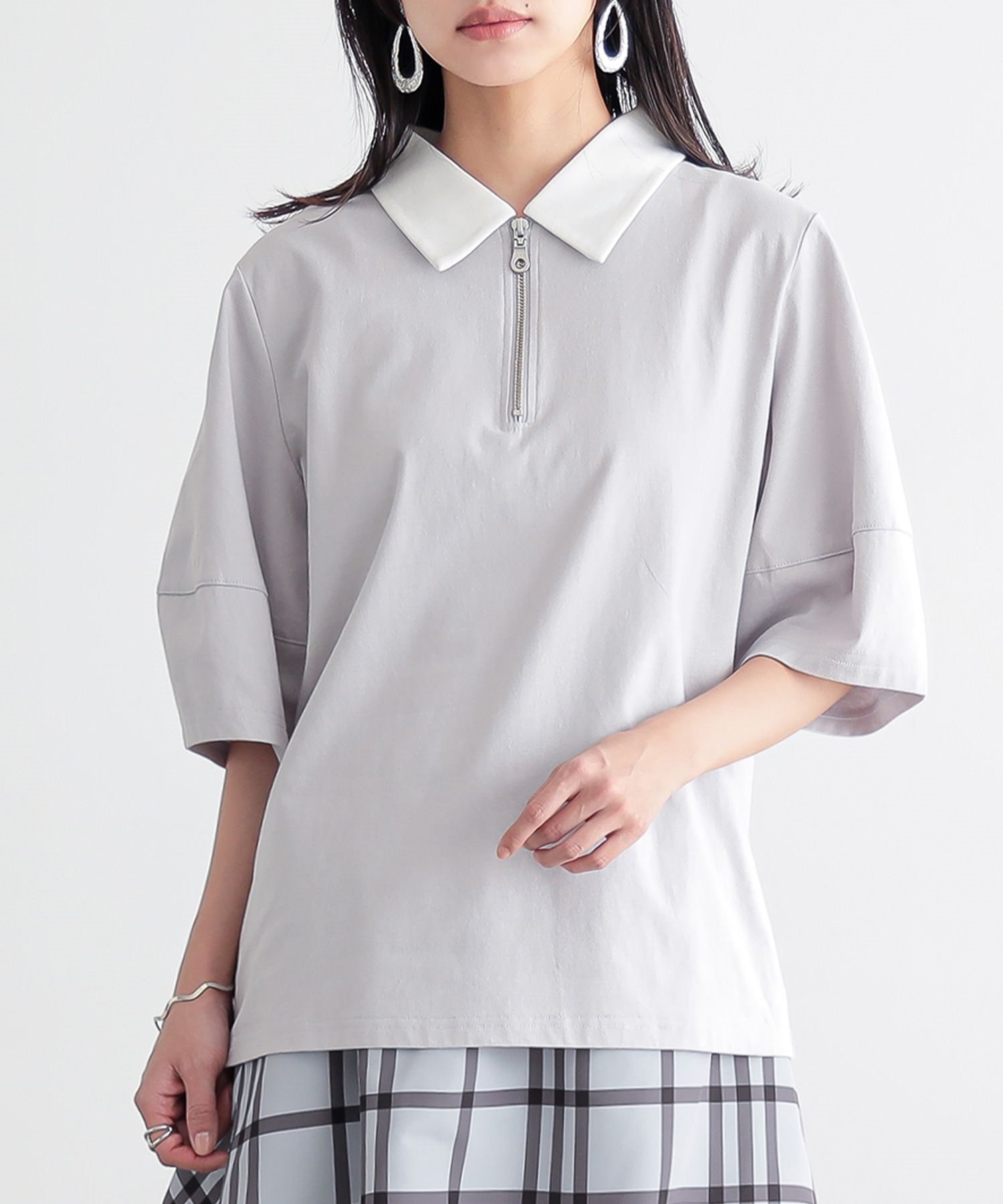WAAC ワック　半袖オーバートップス　グレー　サイズL 新品 WAAC｜ワックのトピックス「【WAAC】夏に向けて！半袖