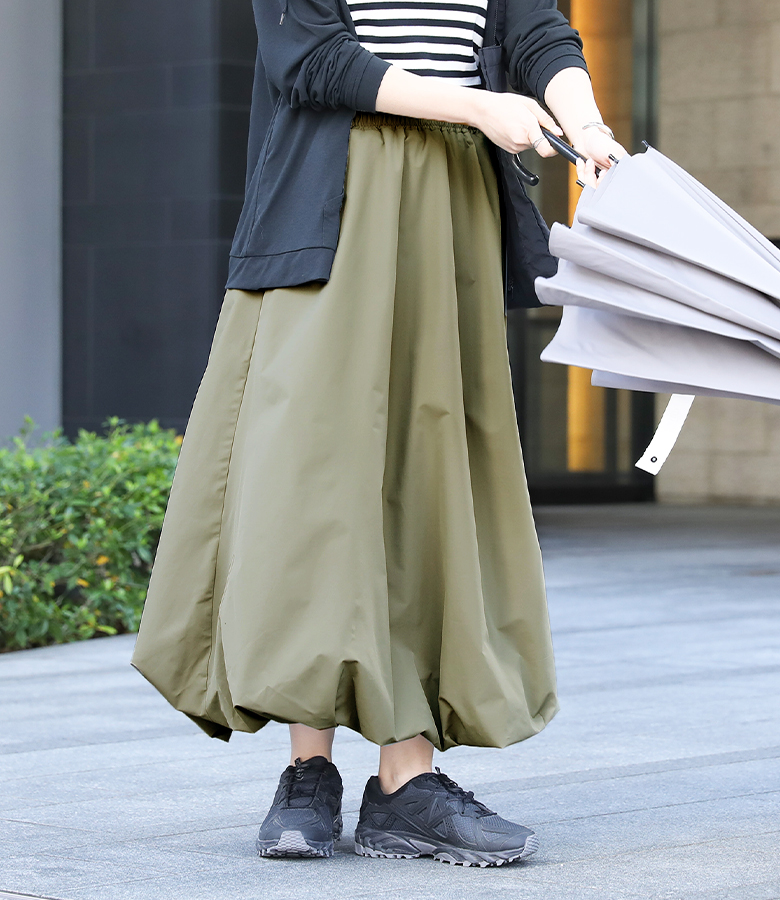 osharewalker スカート レディース ボトムス ロングスカート