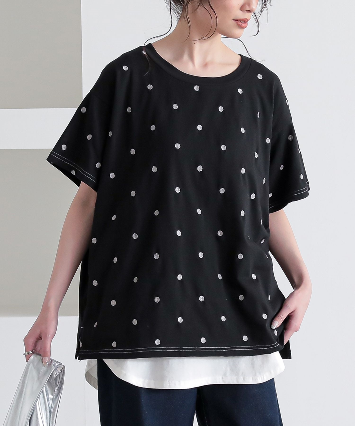 osharewalker（オシャレウォーカー） カットソー 半袖 レディース 夏 T