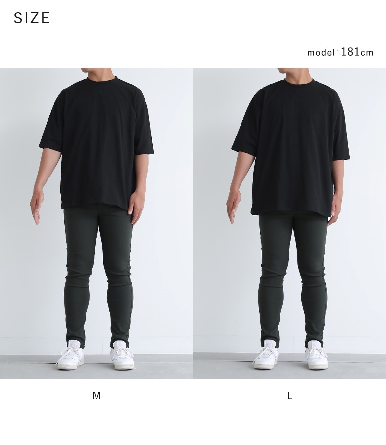 osharewalker（オシャレウォーカー） Tシャツ メンズ 春 夏 白 黒 M L