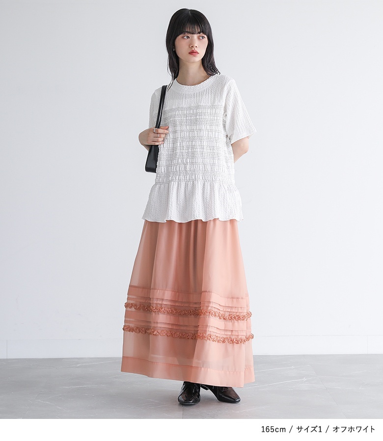 カットソー レディース トップス 半袖 Tシャツ クルーネック プルオーバー 春 夏 「メール便可」「10」 | osharewalker | 04