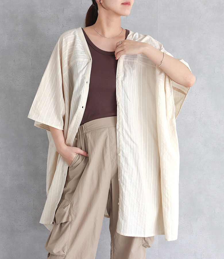 osharewalker（オシャレウォーカー） 半袖シャツ レディース トップス
