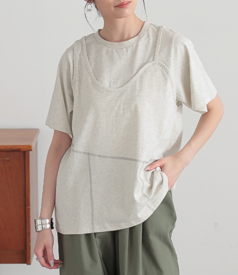 osharewalker（オシャレウォーカー） Tシャツ カットソー 半袖