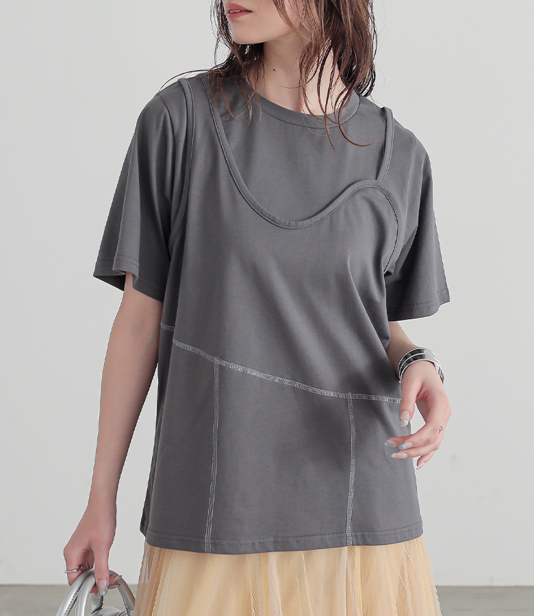 osharewalker（オシャレウォーカー） Tシャツ カットソー 半袖