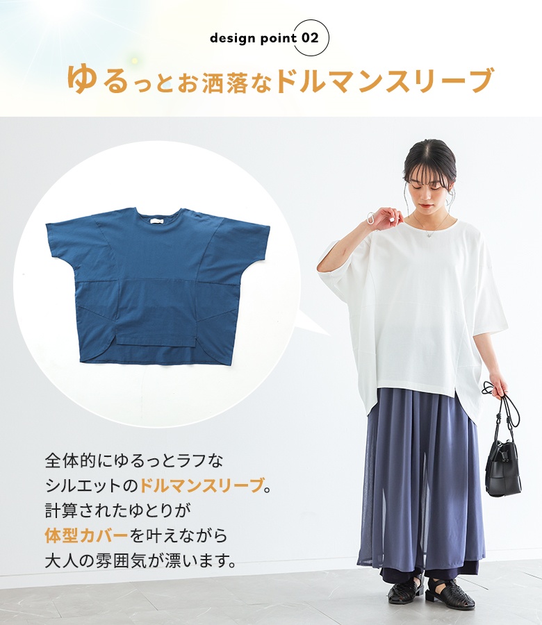 tシャツ 汗じみ防止 綿100% レディース ...の詳細画像4