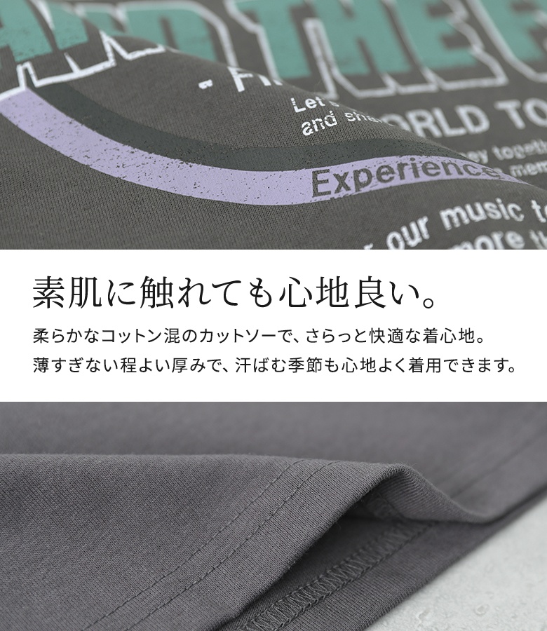 Tシャツ 半袖 レディース 春 夏 40代 50代 60代 白 フリル袖 ロゴT 体型カバー 大きいサイズ ゆったり オシャレウォーカー「メール便可」「10」 | osharewalker | 06