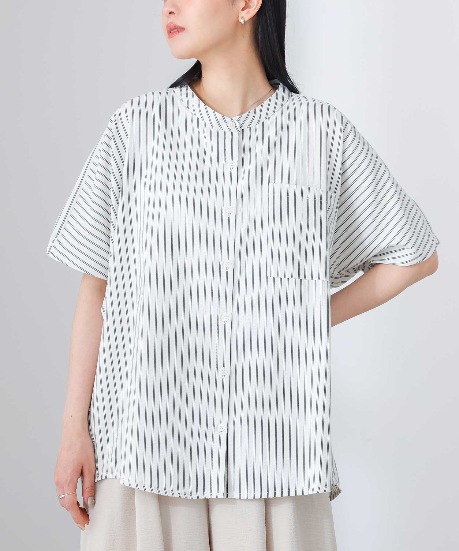 osharewalker（オシャレウォーカー） シャツ 半袖 レディース 夏 春