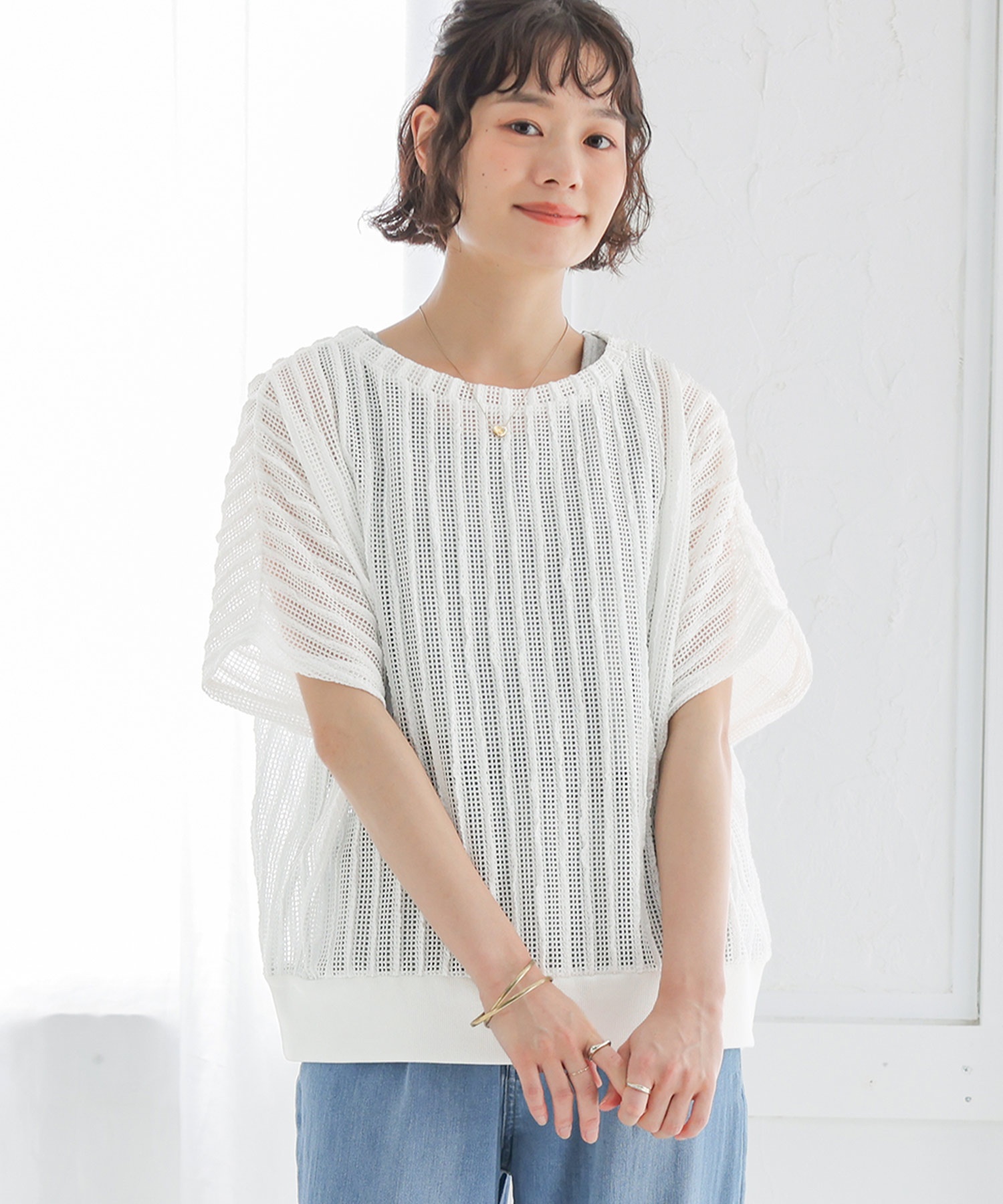 osharewalker（オシャレウォーカー） ニット レディース 春 夏 40代 50