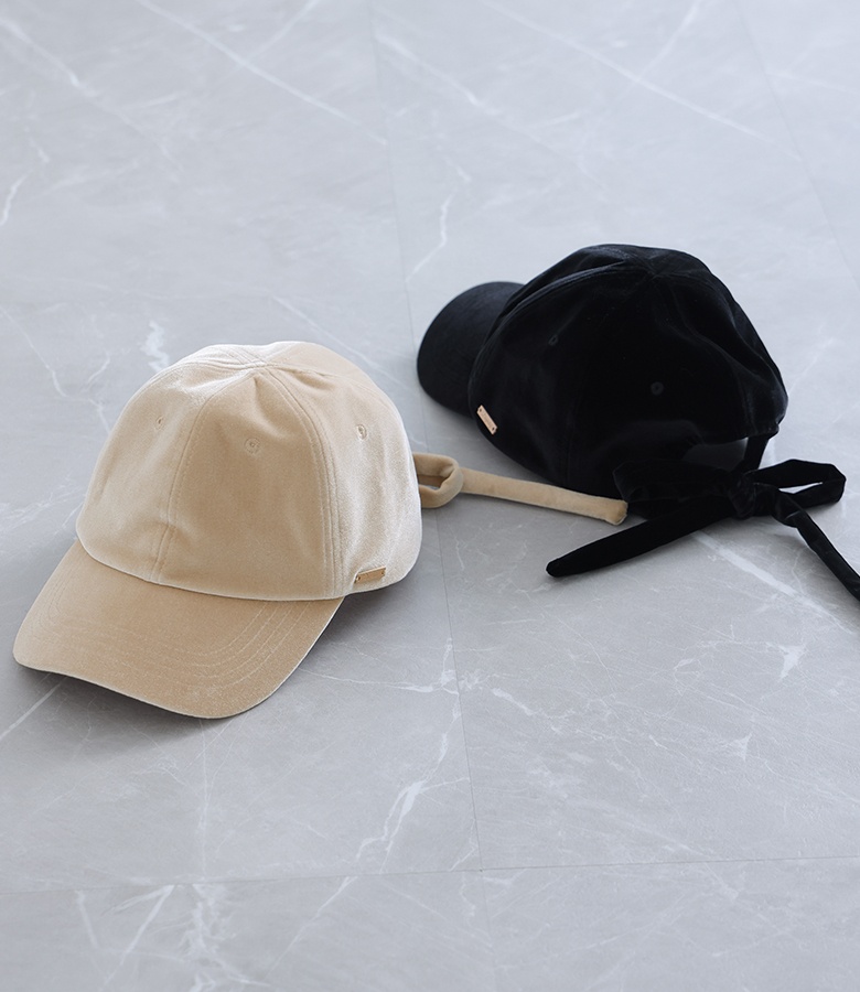 osharewalker（オシャレウォーカー） ベロアキャップ レディース